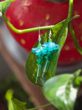 Blue Flower Earrings