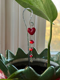 Red Heart Plant Stake