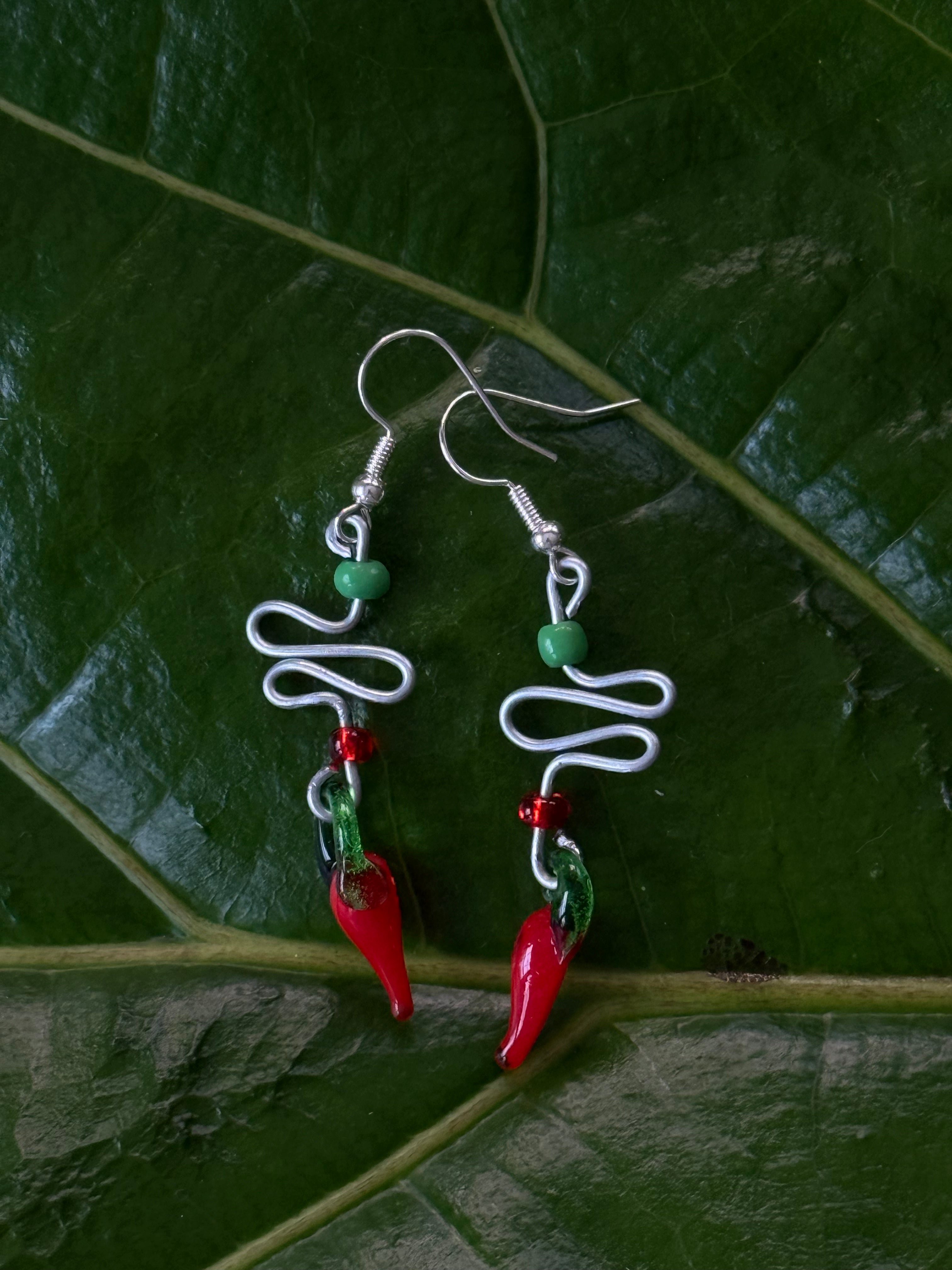 Hot Pepper Earrings