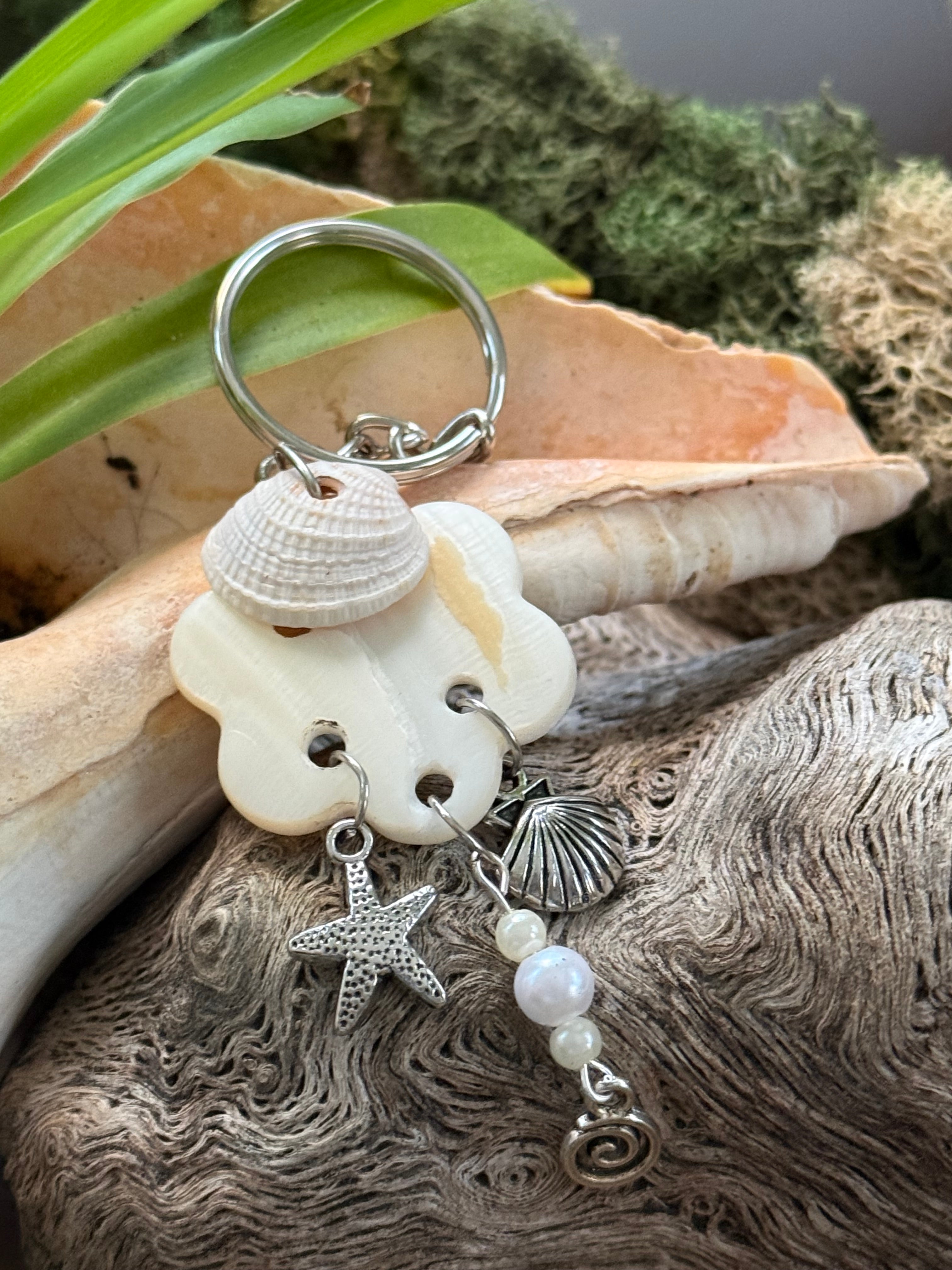 Beachy Keychain