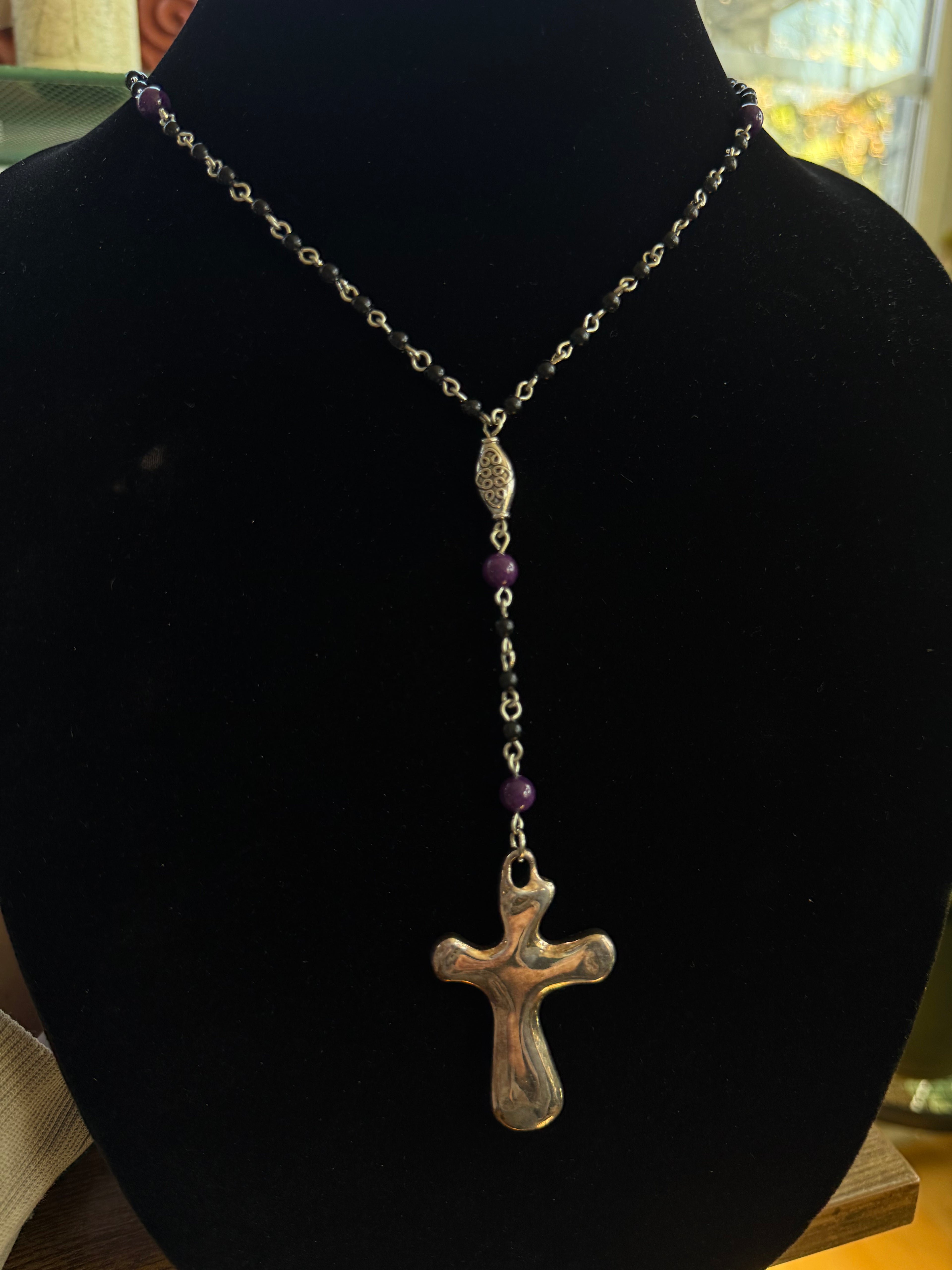 Custom Sterling Silver Rosary